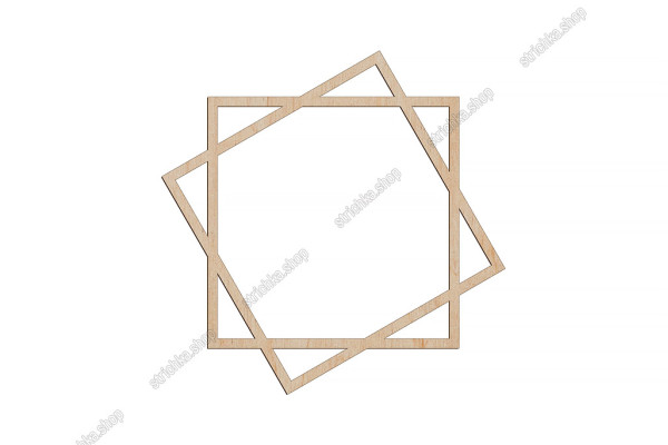 Декоративна рамка, Квадрати 142х142мм