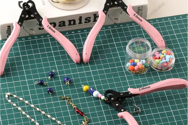 BeadSmith 1-Step Looper, інструмент для петель із дроту. Рожевий BeadSmith 1-Step Looper, інструмент для петель із дроту. Рожевий