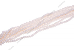 Намистини Хрусталь Rondelle 3мм. № 38 Light Cream Opaque