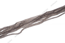 Намистини Хрусталь Rondelle 4мм, 120-130шт./нит. №9 Greige