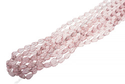 Намистини Хрусталь, Капля 10x15мм, 18шт./уп. № 25 Light Rose