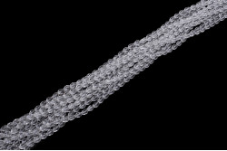 Намистини Хрусталь, Капля 6x8мм, 70шт./уп. № 1 Crystal