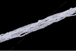 Намистини Хрусталь Трикутник 4x2.7мм, 125-130шт./нит. №1 Crystal
