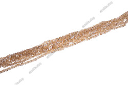 Намистини Хрусталь Трикутник 4x2.7мм, 125-130шт./нит. №128 Golden Amber on Crystal