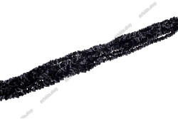 Намистини Хрусталь Трикутник 6x3.5мм, 85-90шт./нит. №2 Black