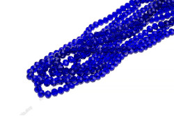 Намистини Хрусталь Rondelle 8мм, 65-70шт./нит. № 5 Cobalt