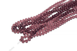 Намистини Хрусталь Rondelle 8мм, 65-70шт./нит. № 6 Grape